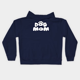 Dog Mom Logo Kids Hoodie